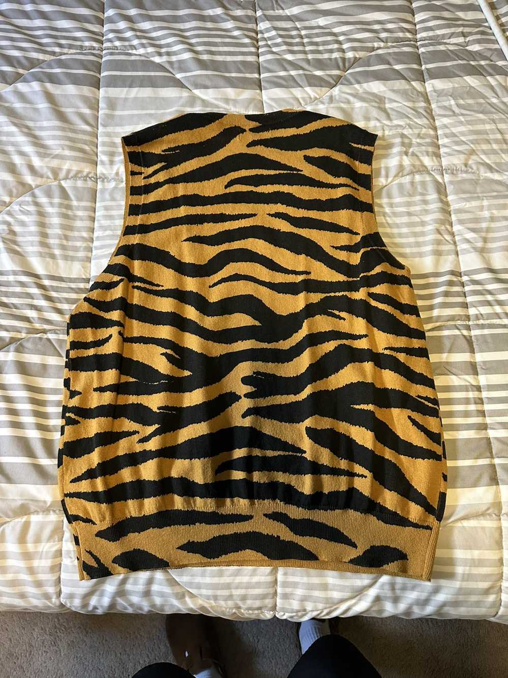 Stussy Stussy Tiger Stripe Sweater Vest - image 2