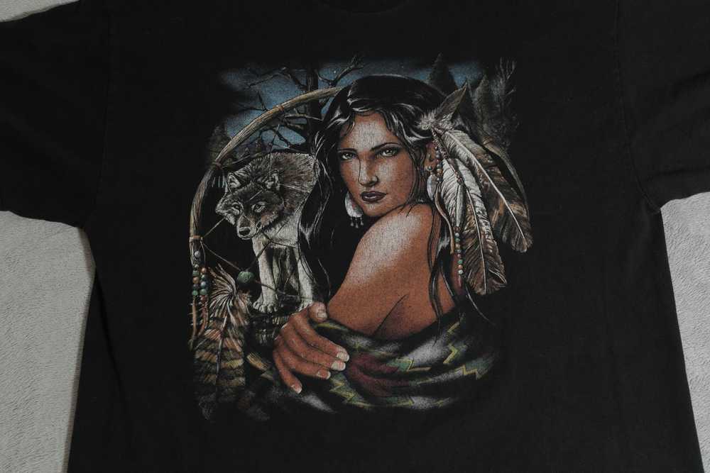 Vintage Tennessee River Wolf Native American Drea… - image 3