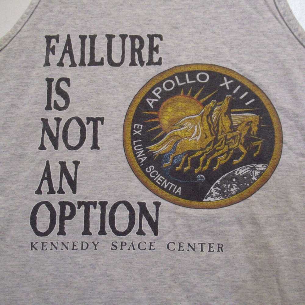 Aaa VINTAGE Apollo XIII Tank Top Shirt Kennedy Sp… - image 1