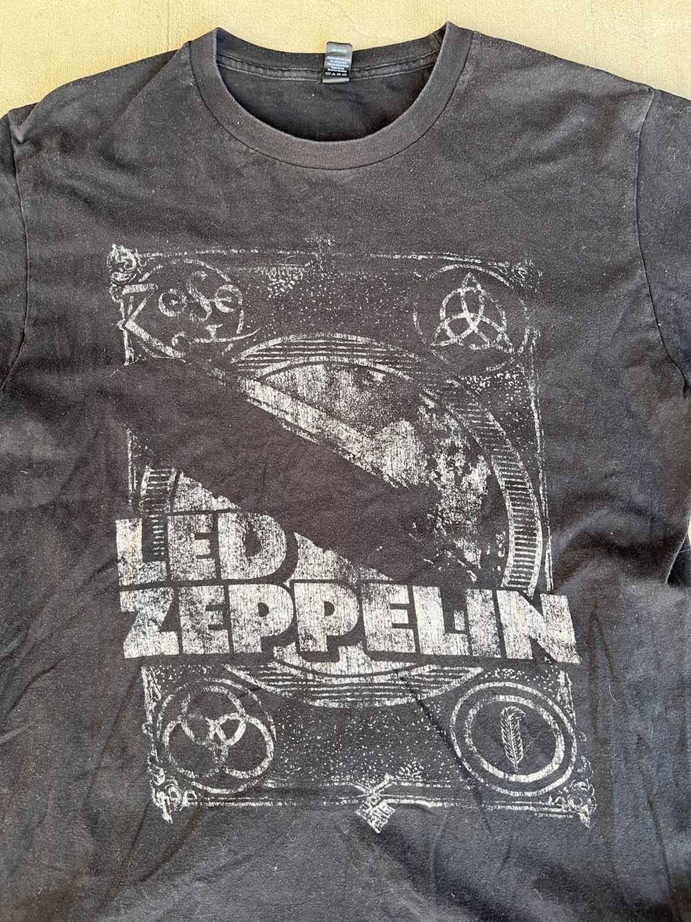 Band Tees × Tultex × Vintage Vintage Led Zeppelin… - image 2