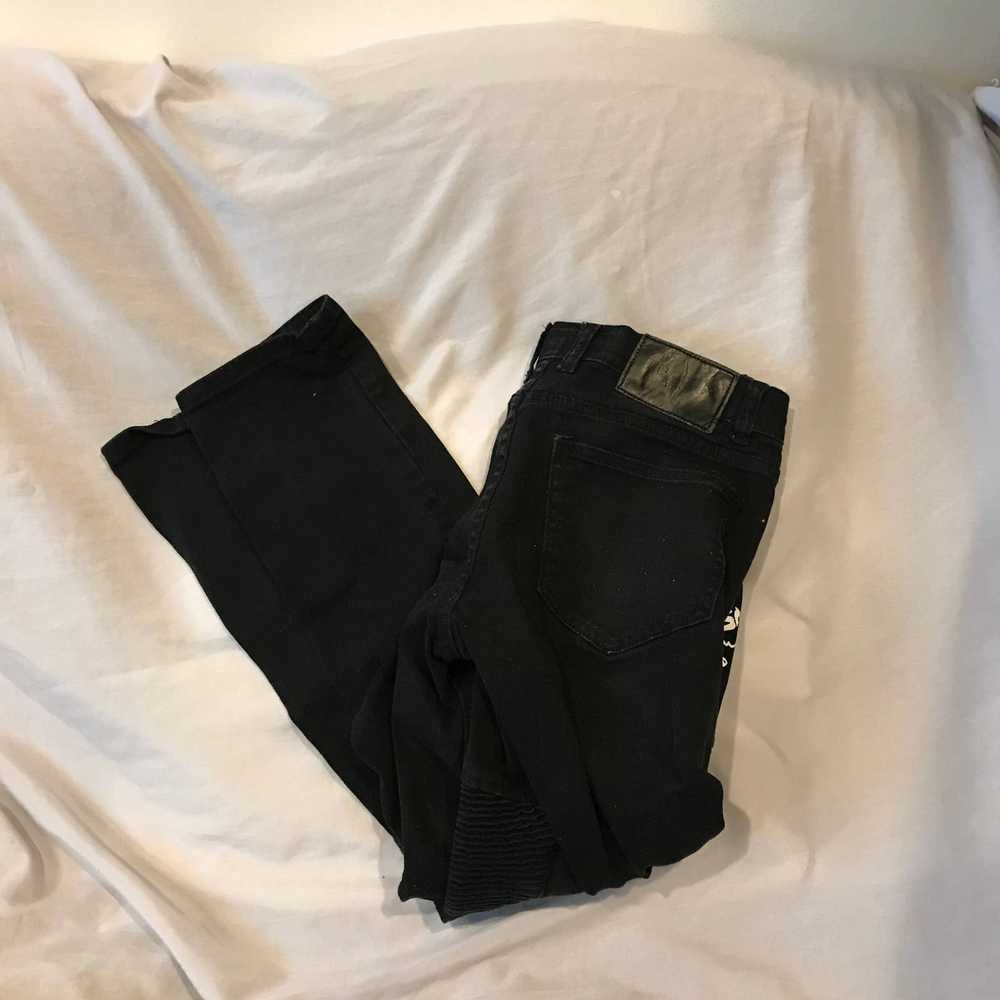 Reason Reason NYC Brand Black Streetwear Jeans Me… - image 1