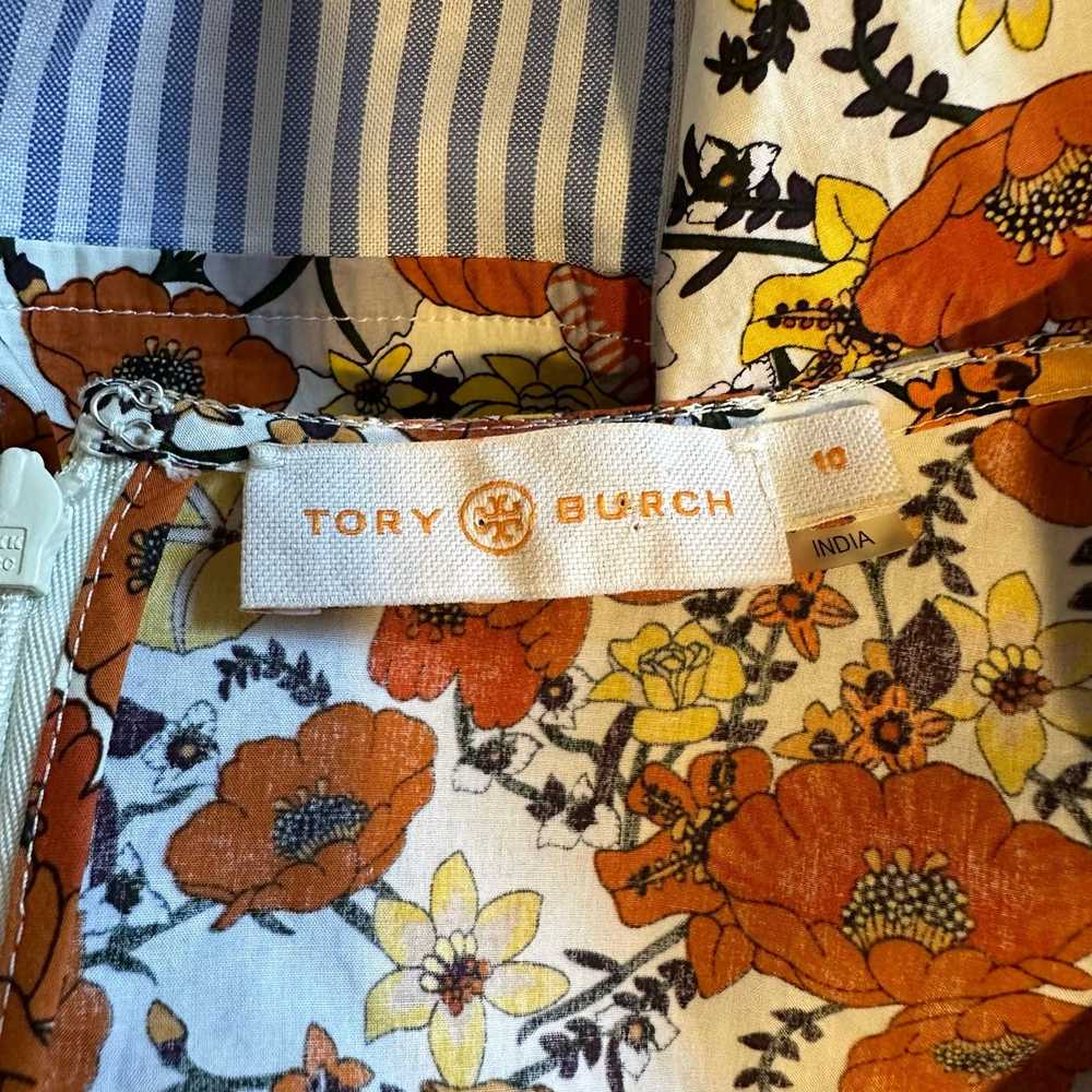Tory Burch Tory Burch Mix Pattern Long Sleeve "Bl… - image 6