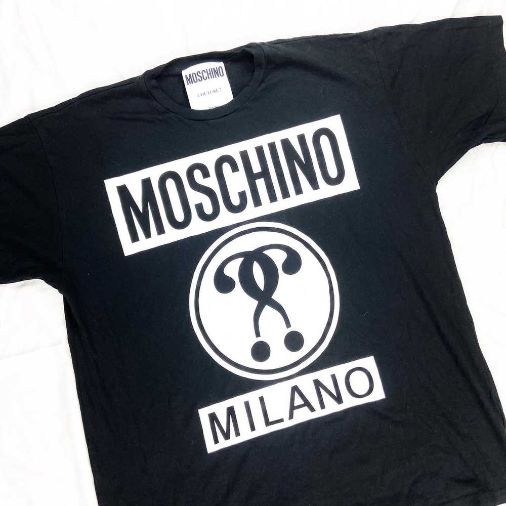 Moschino Moschino Milano Logo Tee Shirt - image 2
