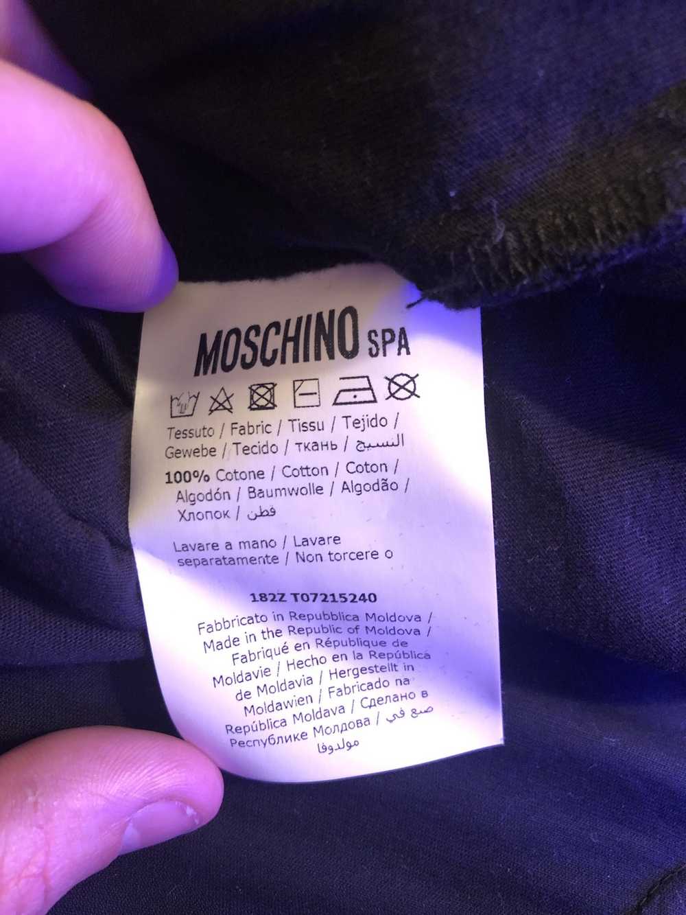 Moschino Moschino Milano Logo Tee Shirt - image 5