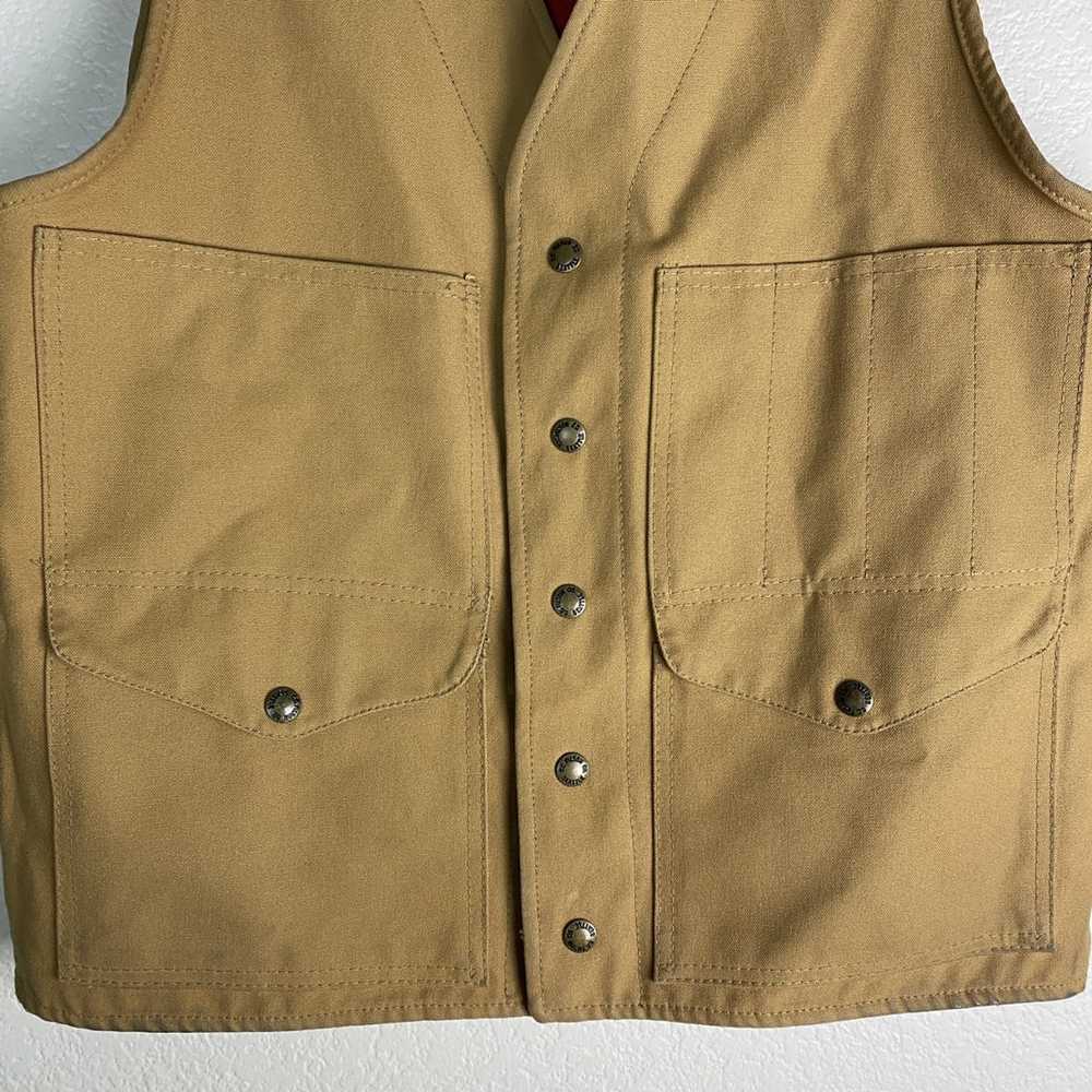 Filson Filson Garment Vest Reversible Size Small - Gem