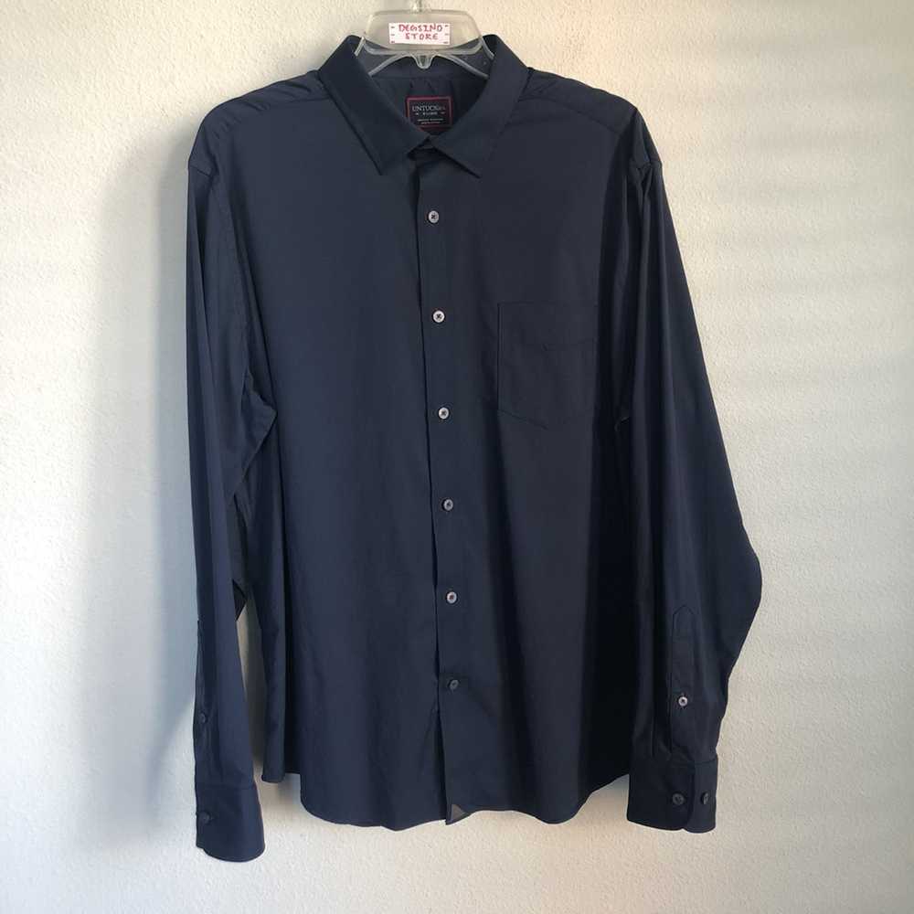 UNTUCKit UNTUCKit Stretch Button Down Long Sleeve… - image 2