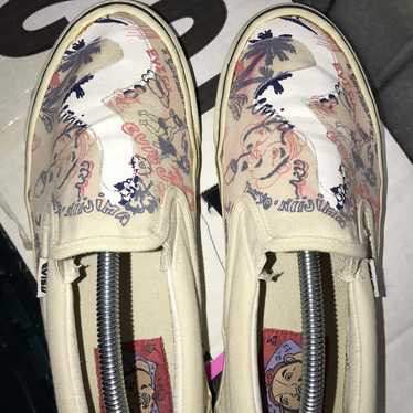 Evisu × Japanese Brand × Vintage Evisu Slip Ons s… - image 1