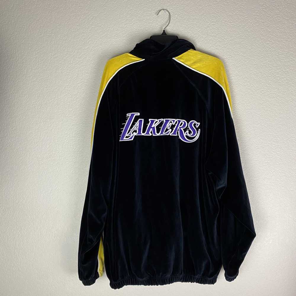 NBA Unique Vintage Los Angeles Lakers Jacket Mens… - image 7