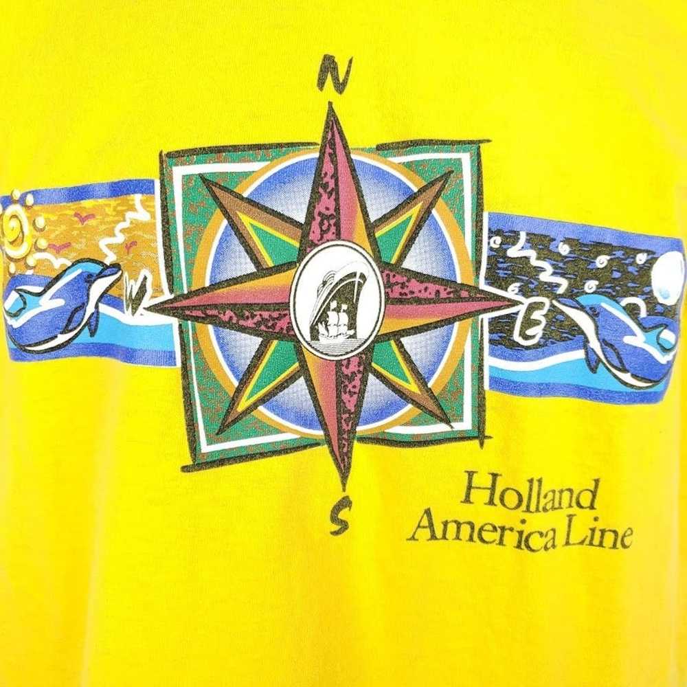 Vintage Holland America Line T Shirt Vintage 90s … - image 2