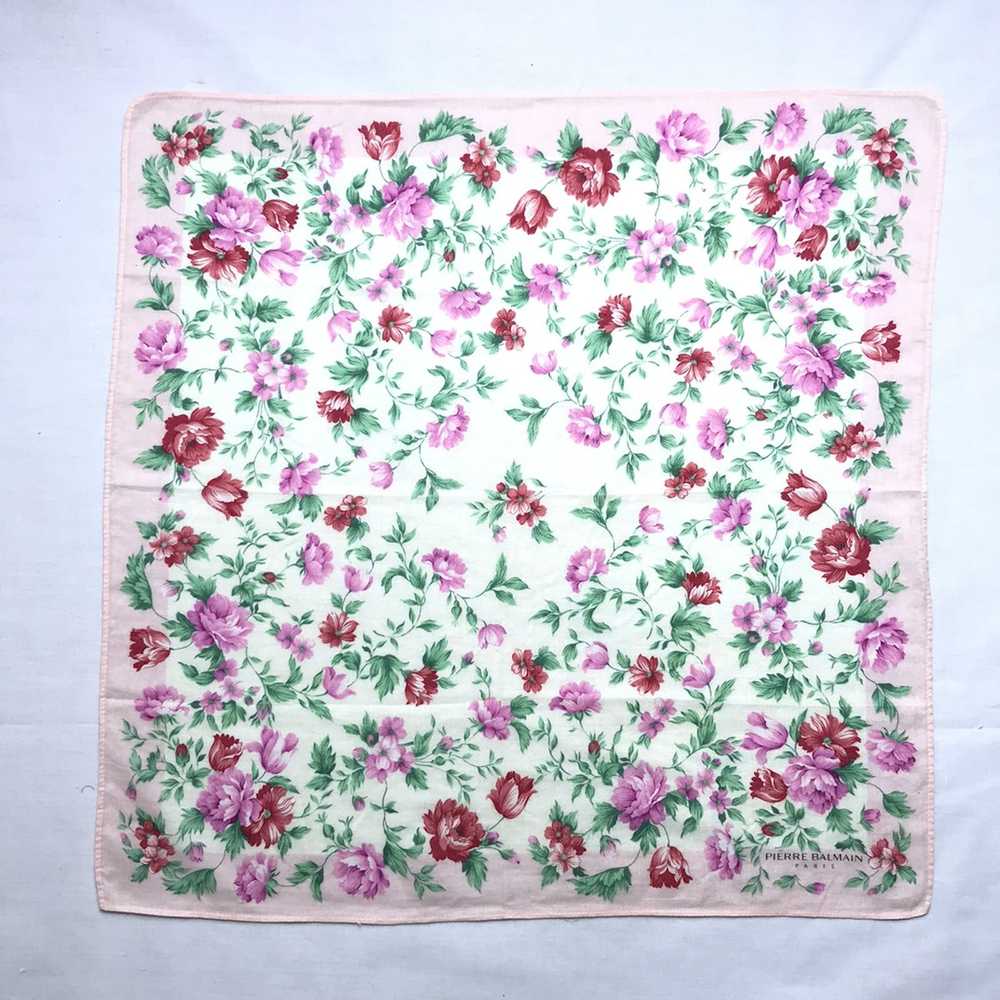 Pierre Balmain PIERRE BALMAIN handkerchief bandan… - image 2