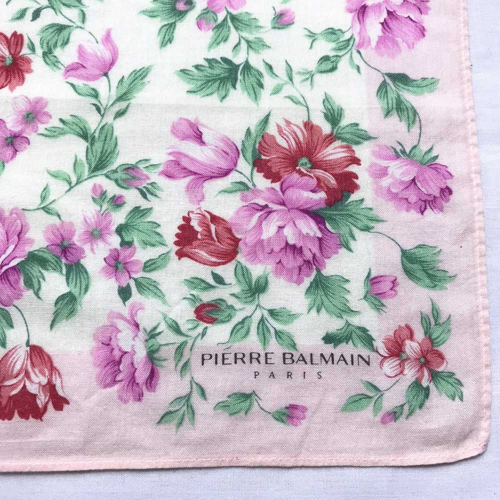 Pierre Balmain PIERRE BALMAIN handkerchief bandan… - image 3