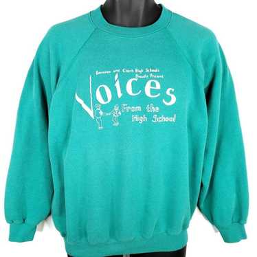 Vintage Bonanza & Clark High Schools Sweatshirt V… - image 1