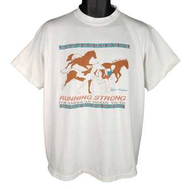 Vintage Running Strong For American Indian Youth T