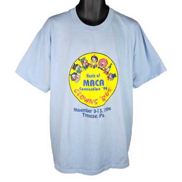 Vintage MACA Clown Convention T Shirt Vintage 90s 