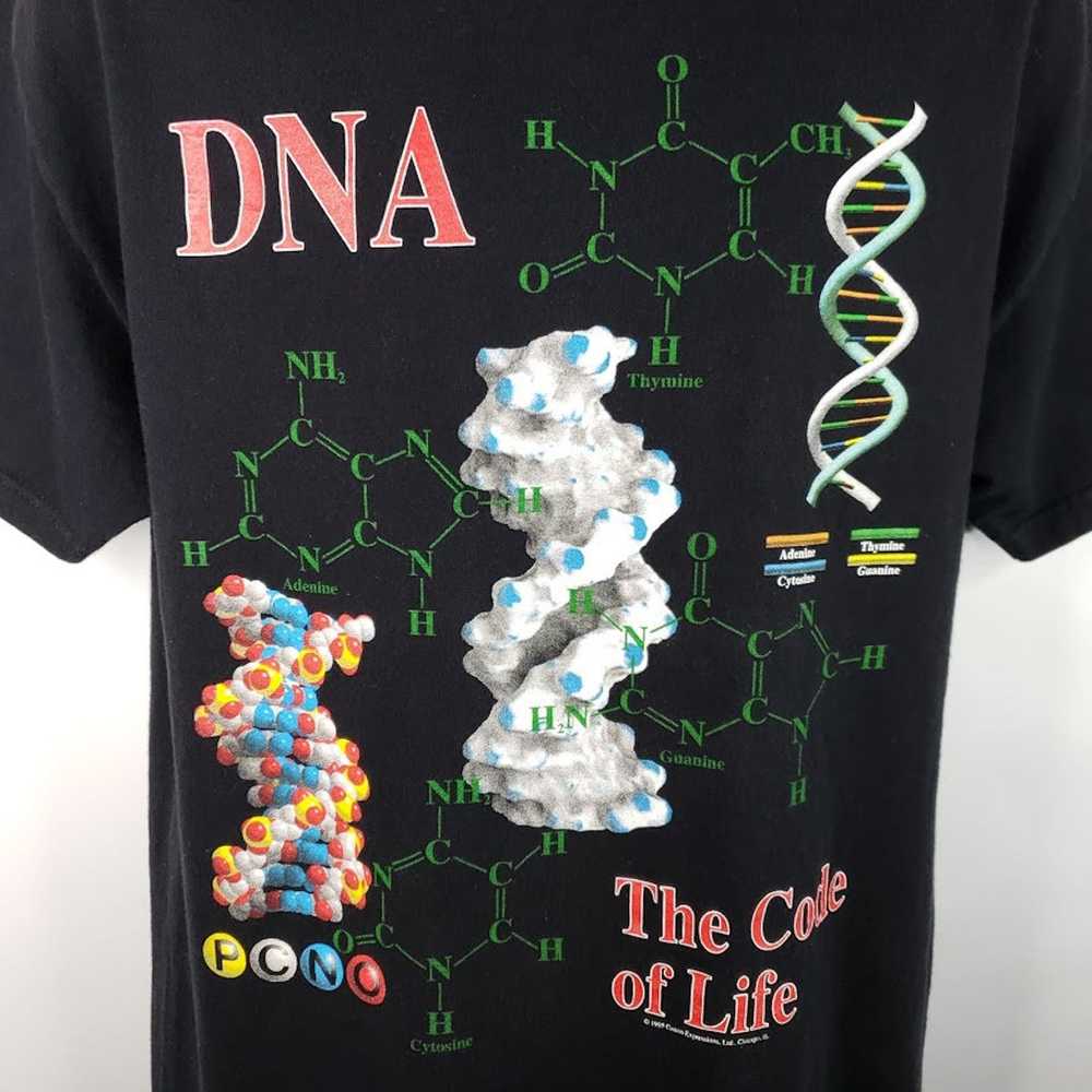 Vintage DNA Code Of Life T Shirt Vintage 90s Smit… - image 2