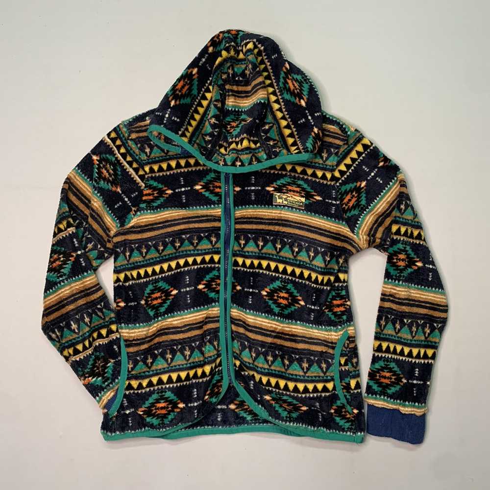 Other Vintage Titicaca Navajo Style Hoodie Sweate… - image 1