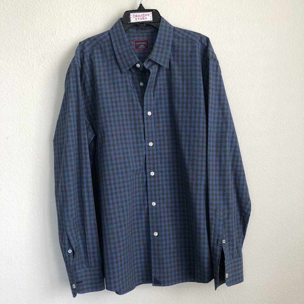 UNTUCKit UNTUCKit Button Down Long Sleeve Checks … - image 2