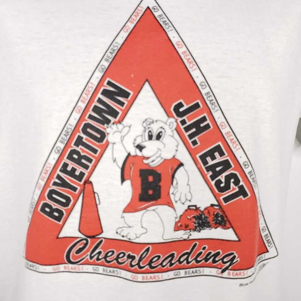 Vintage Boyertown Bears Cheerleaders T Shirt Vintage … - Gem