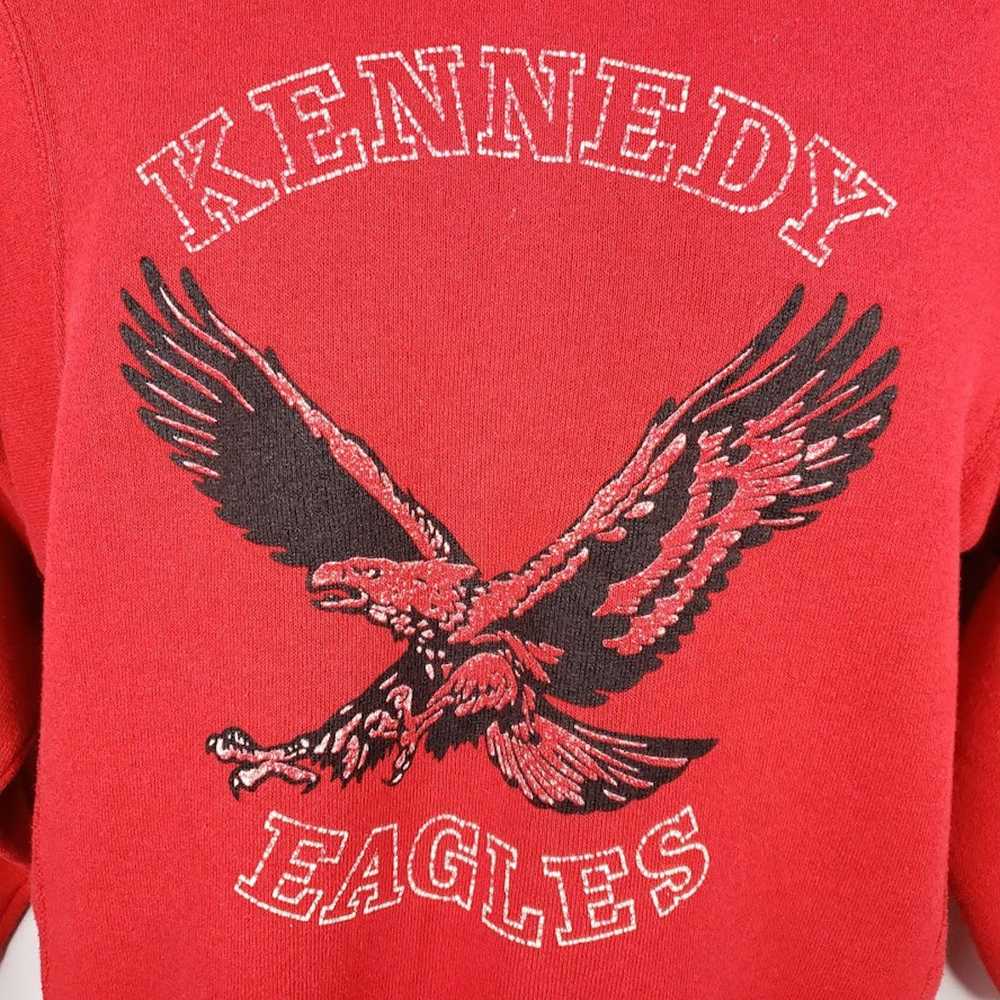 Velva Sheen Kennedy Eagles Sweatshirt Vintage 80s… - image 2