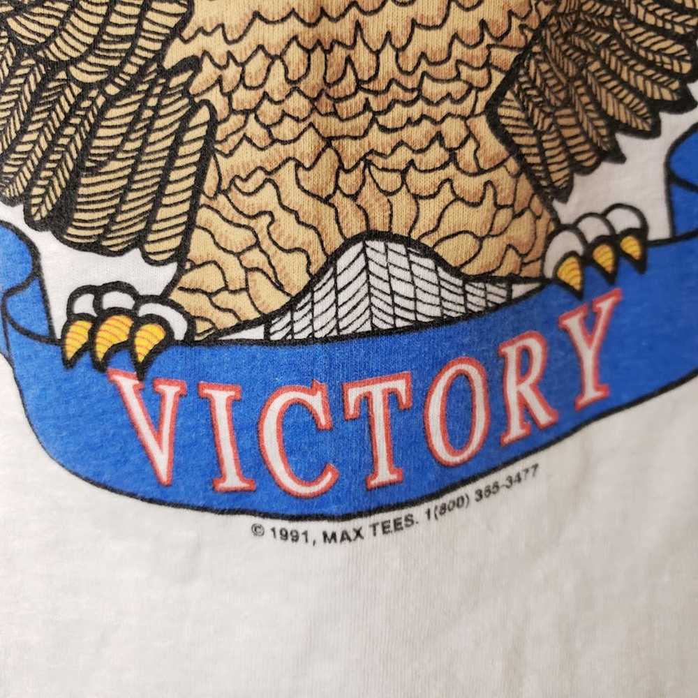 Hanes Operation Desert Storm Shield T Shirt Vinta… - image 2