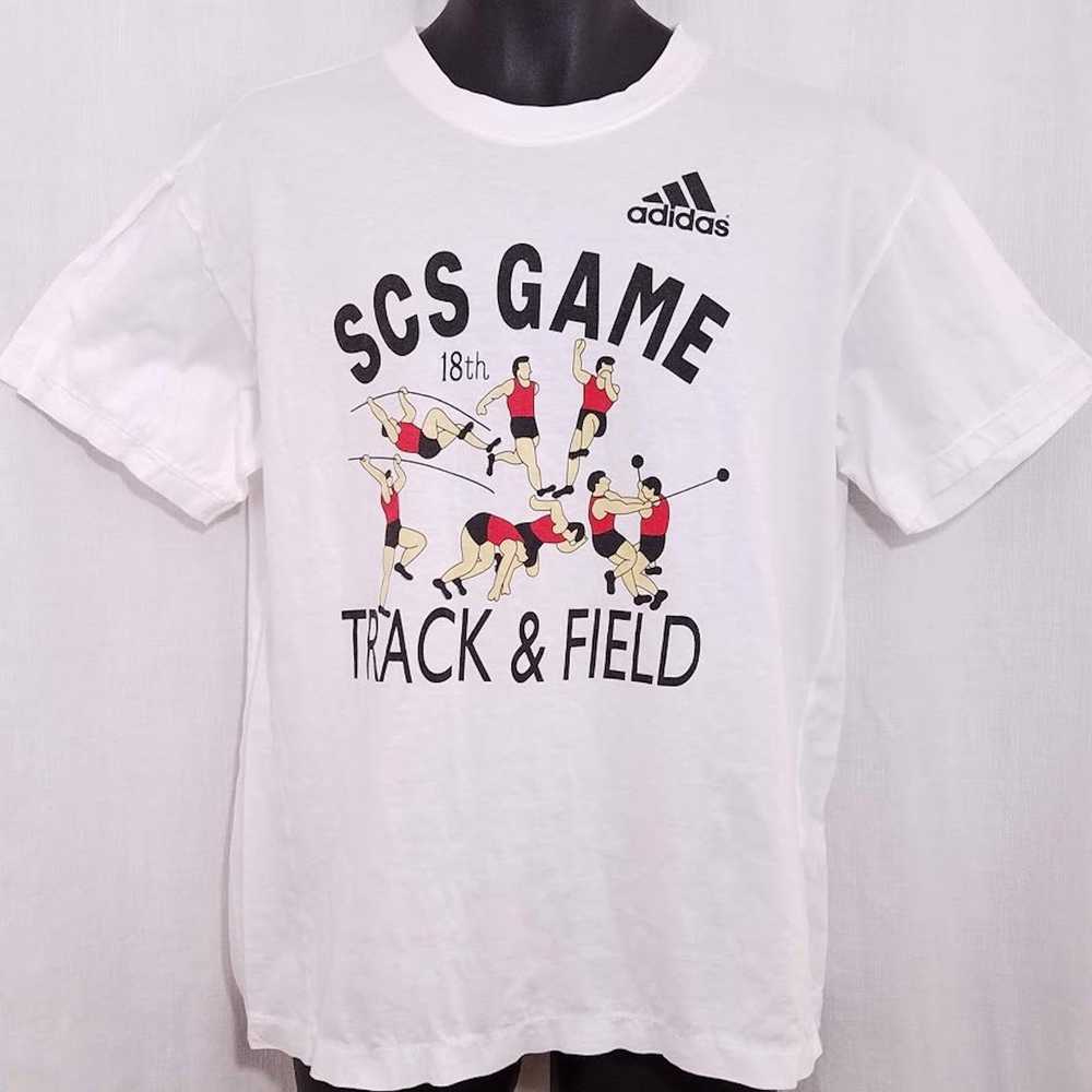 Adidas Adidas X Descente Track & Field T Shirt Vi… - image 1