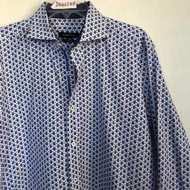 Bugatchi Bugatchi Paisley Button Down Long Sleeve 