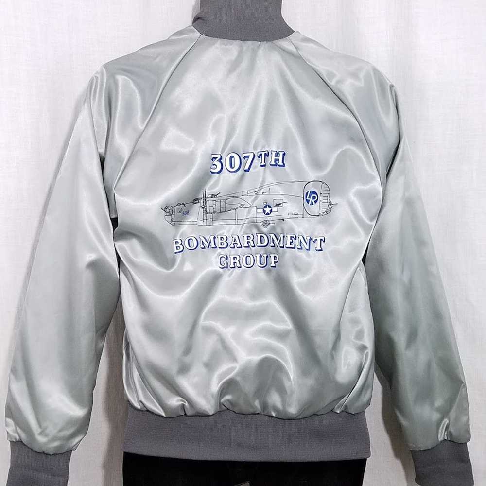 Other 307th Bombardment Group Satin Bomber Jacket… - image 1