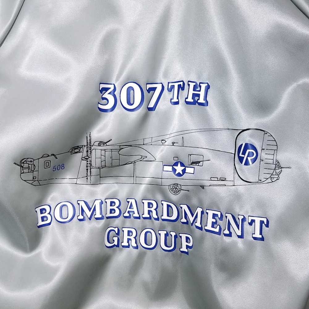 Other 307th Bombardment Group Satin Bomber Jacket… - image 4