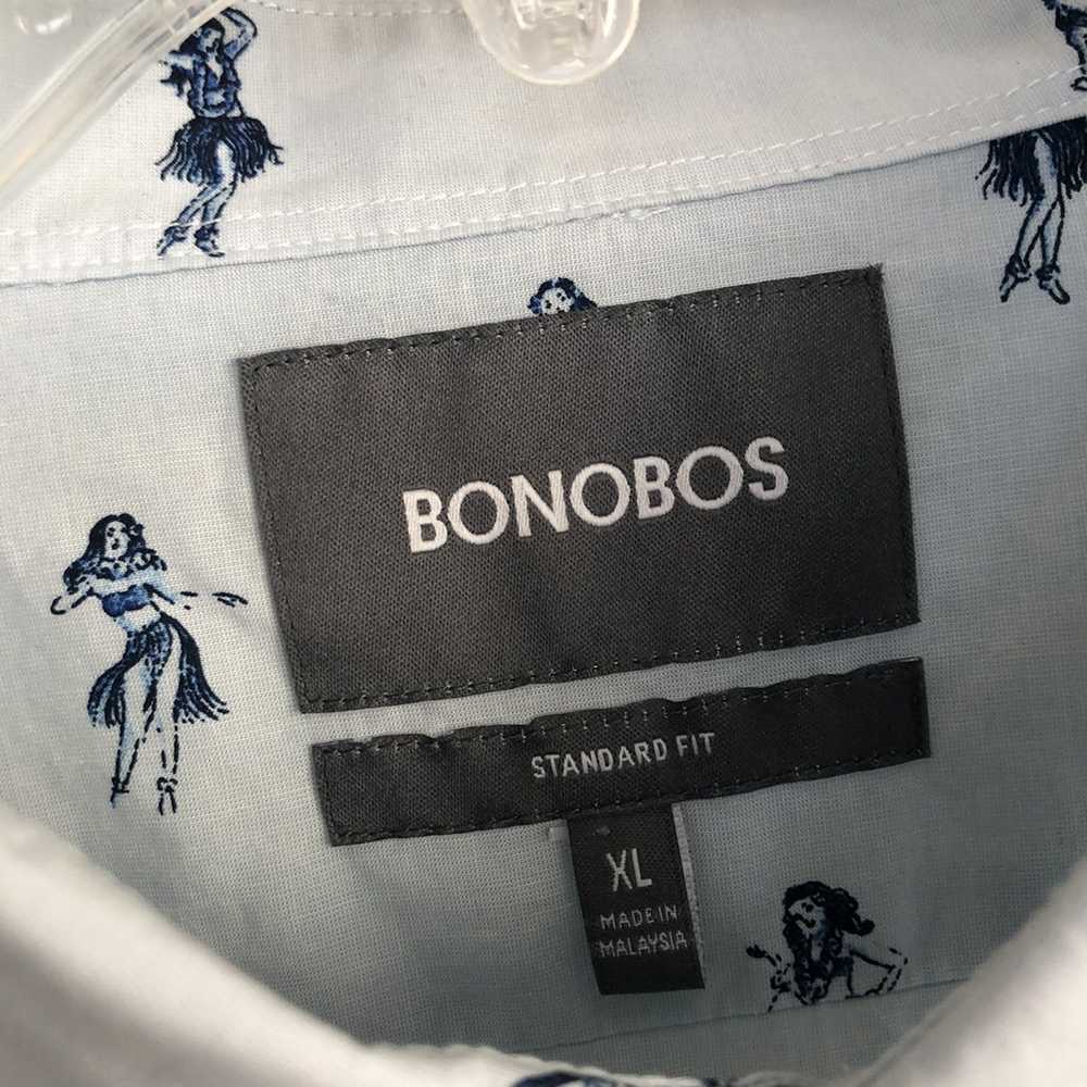 Bonobos Bonobos Hula Pattern Button Down Long Sle… - image 3