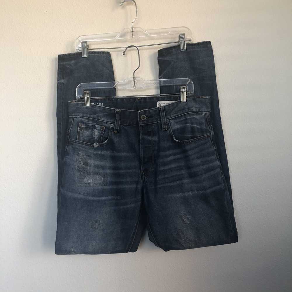 G Star Raw G Star RAW 3301 Tapered Patch Distress… - image 1
