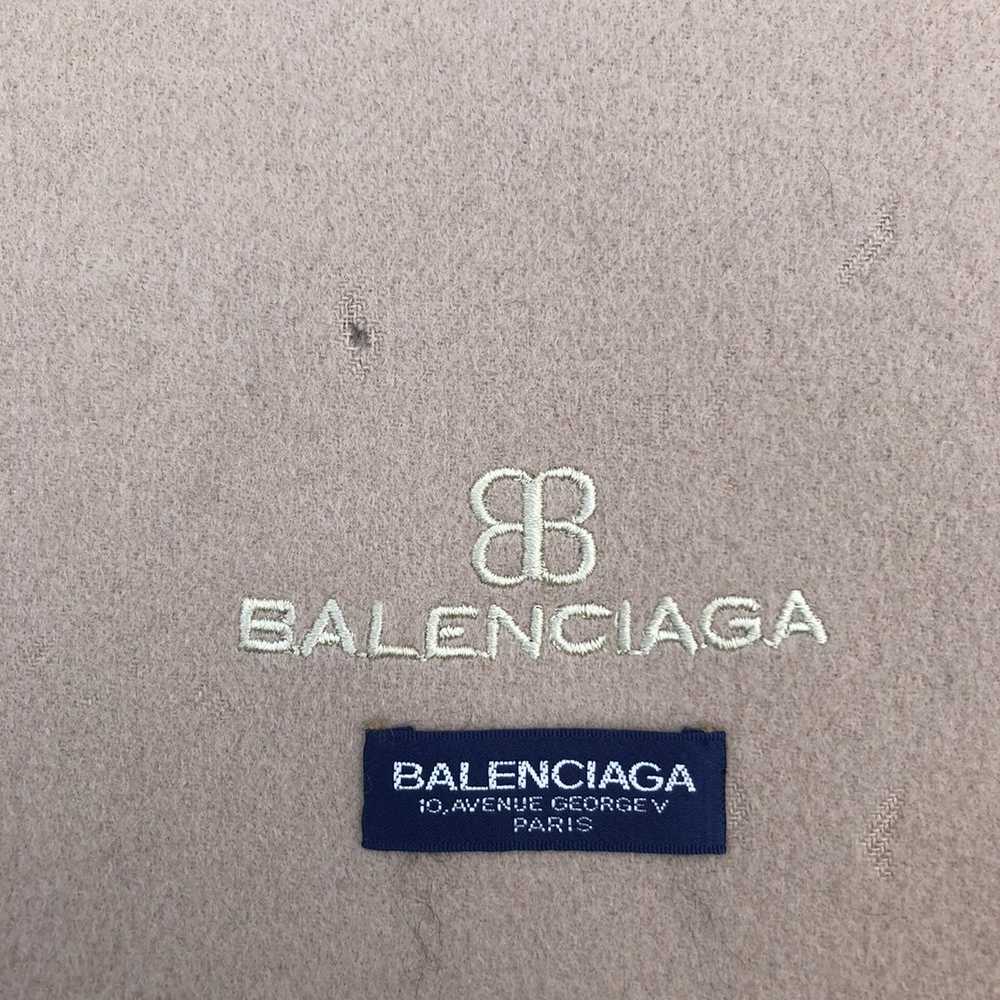 Balenciaga × Other Vintage BALENCIAGA scarf muffl… - image 2