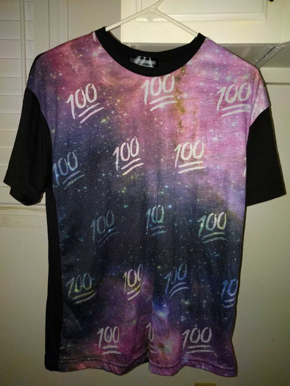 Other 💯 100 Emoji Galaxy Tee - image 1