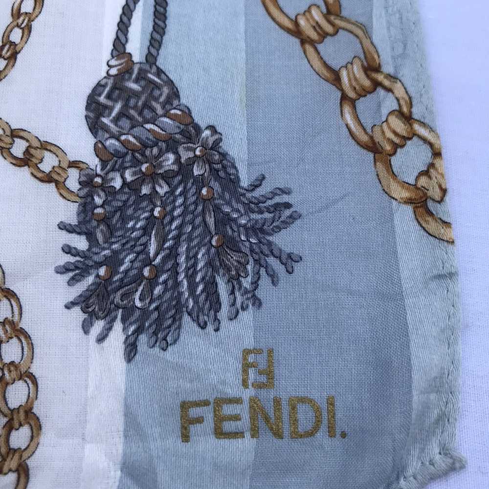Designer × Fendi × Luxury Vintage FENDI handkerch… - image 2