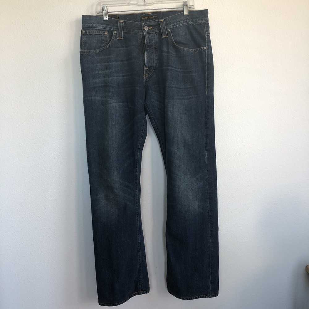 USED NUDIE JEANS DENIM EVEN STEVEN ORGANIC DRY NJ1729… - Gem