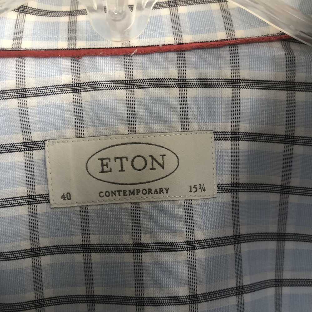 Eton Eton of Sweden checks button down long sleev… - image 4