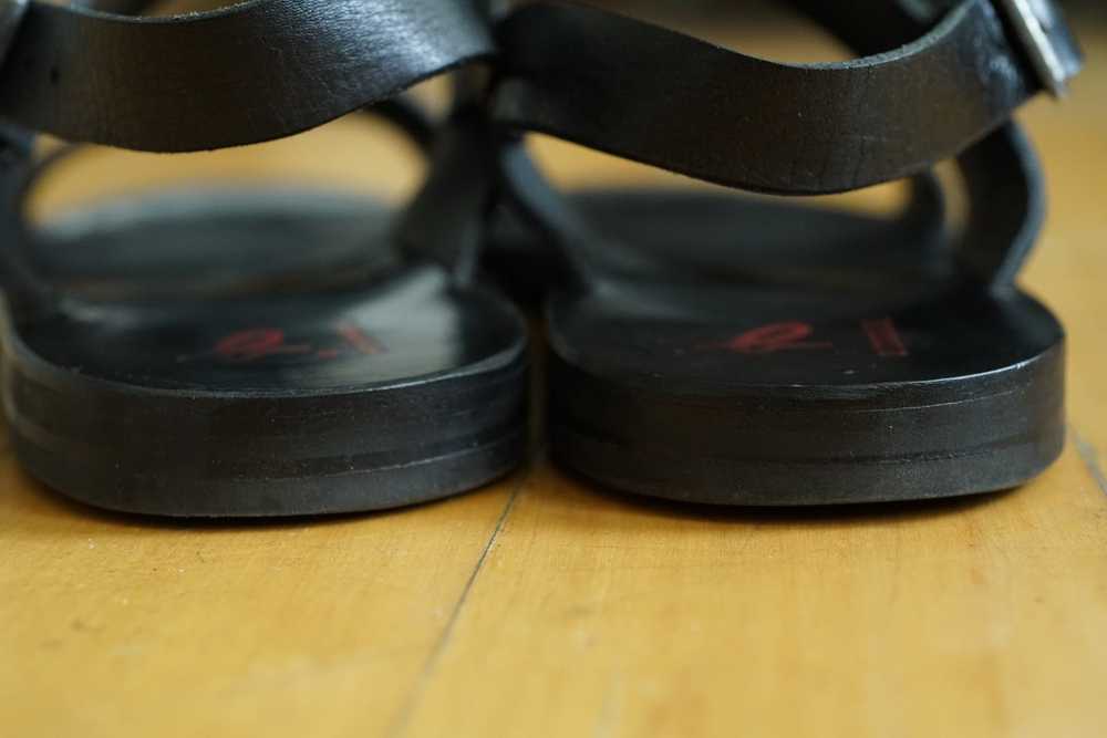 Agnes B. Agnes B. black leather sandals - image 10