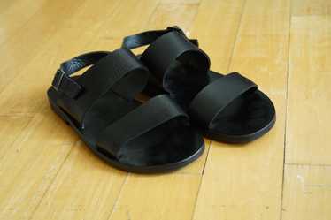 Agnes B. Agnes B. black leather sandals - image 1