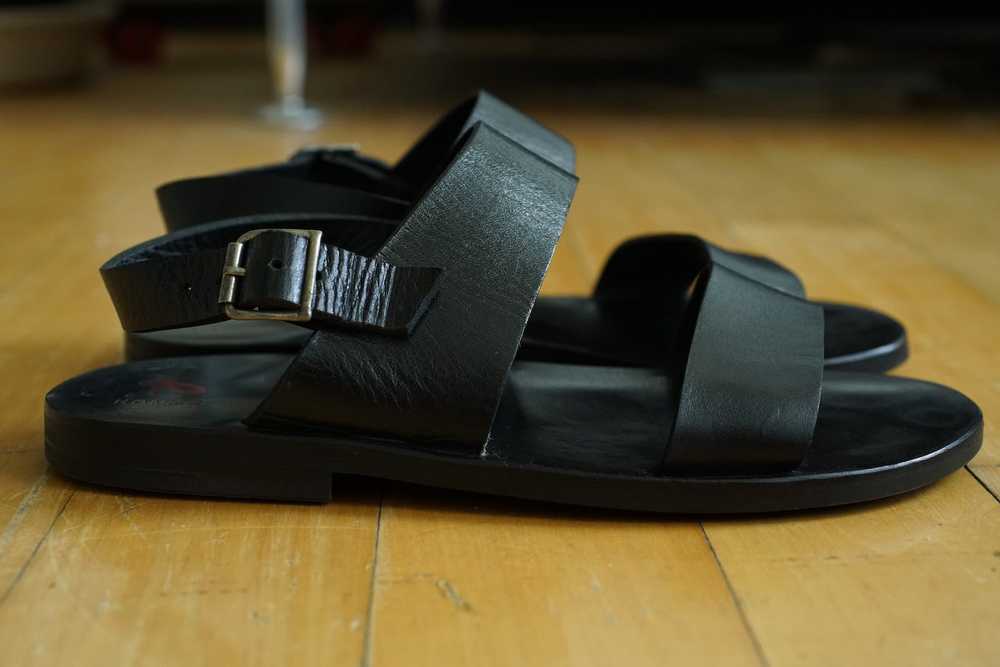 Agnes B. Agnes B. black leather sandals - image 3