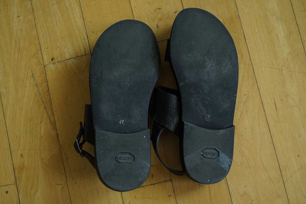 Agnes B. Agnes B. black leather sandals - image 8