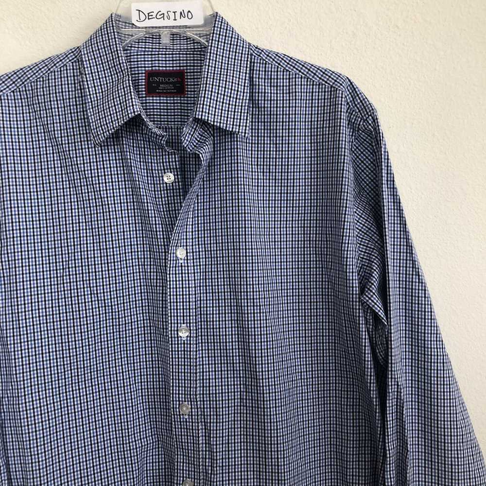 UNTUCKit UNTUCKit button down long sleeve shirt m… - image 1