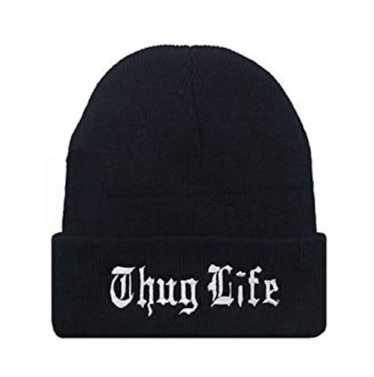 Vintage Tupac 2pac Shakur Thug Life Beanie