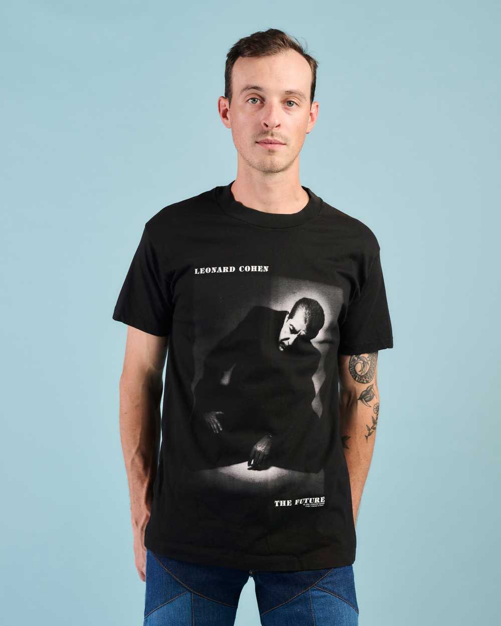 90's Leonard Cohen T-Shirt - image 1