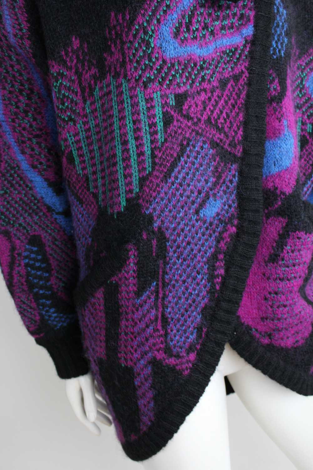 1990s Lancôme Mohair Cardigan Sweater - image 11