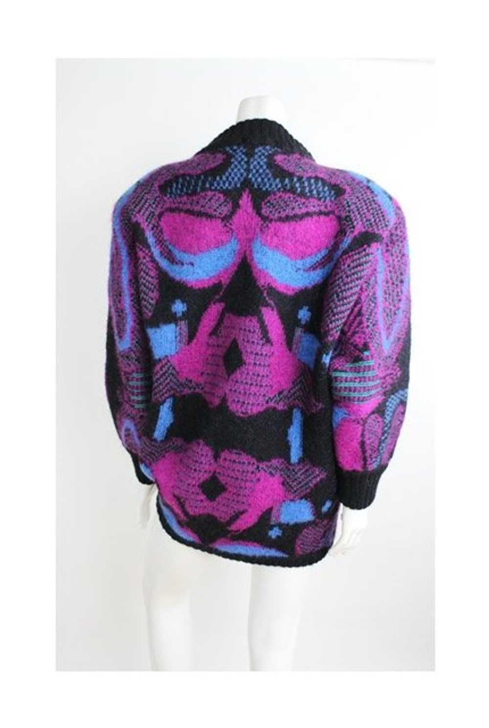 1990s Lancôme Mohair Cardigan Sweater - image 3