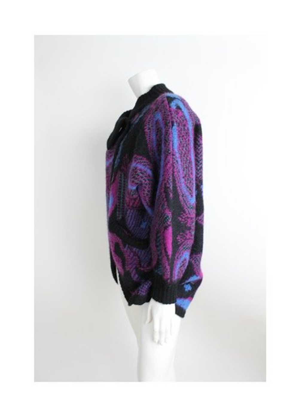 1990s Lancôme Mohair Cardigan Sweater - image 8