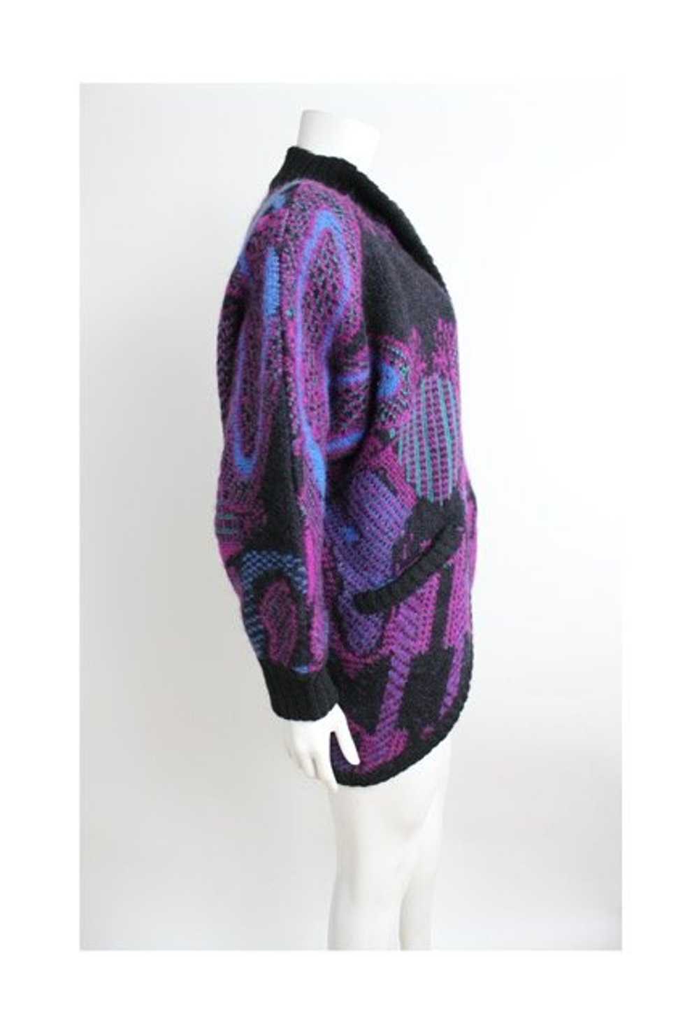 1990s Lancôme Mohair Cardigan Sweater - image 9