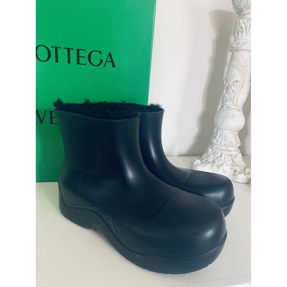 Bottega Veneta Puddle faux fur boots - image 2