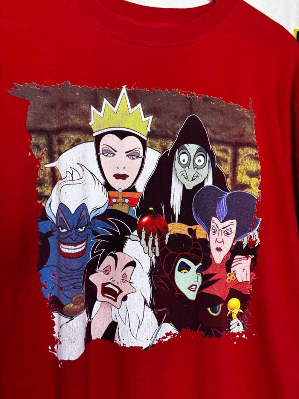 Vintage Disney Villans T-Shirt: L - image 2