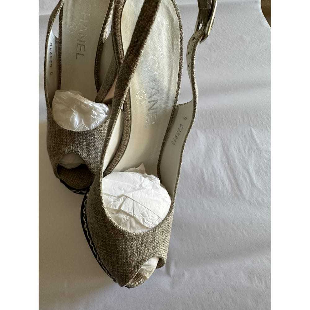 Chanel Tweed heels - image 2
