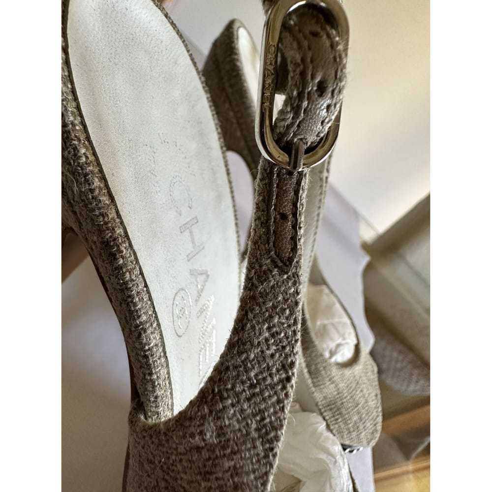 Chanel Tweed heels - image 4